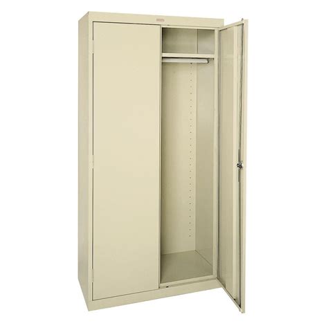 steel wardrobe cabinet price|sandusky 72 steel storage cabinet.